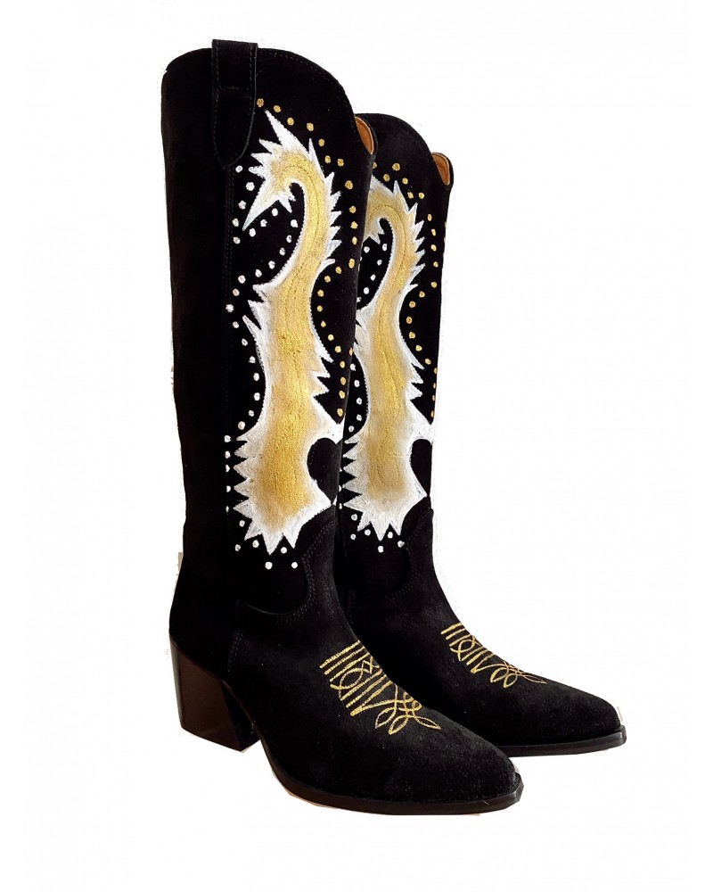 New York High Cowboy Boots