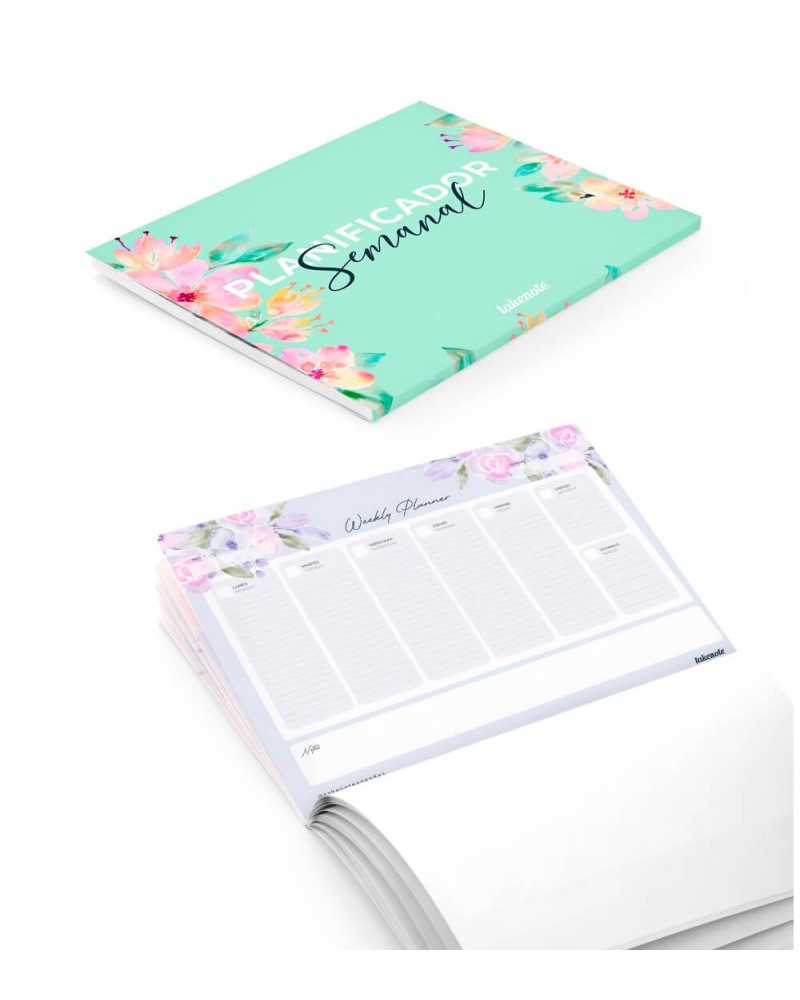 Flowers weekly planner 2