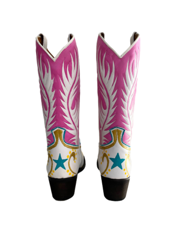 Bota Piel Espigas Ocean Waves