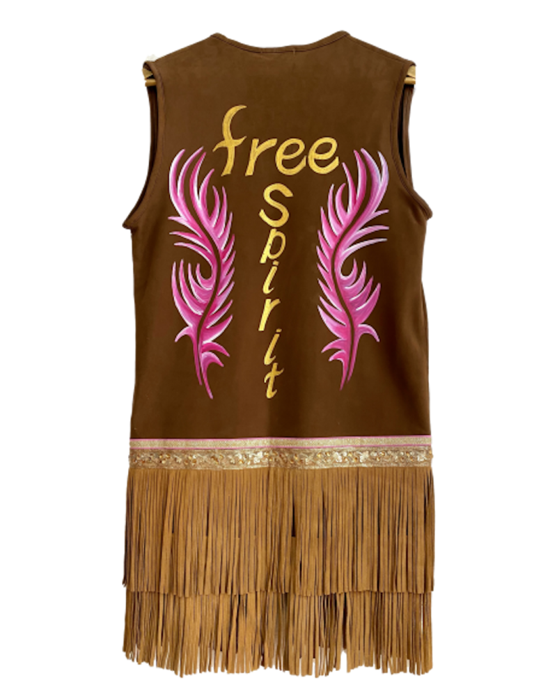 Gilet en Cuir Free Spirit 2