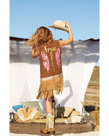 Chaleco Piel Free Spirit