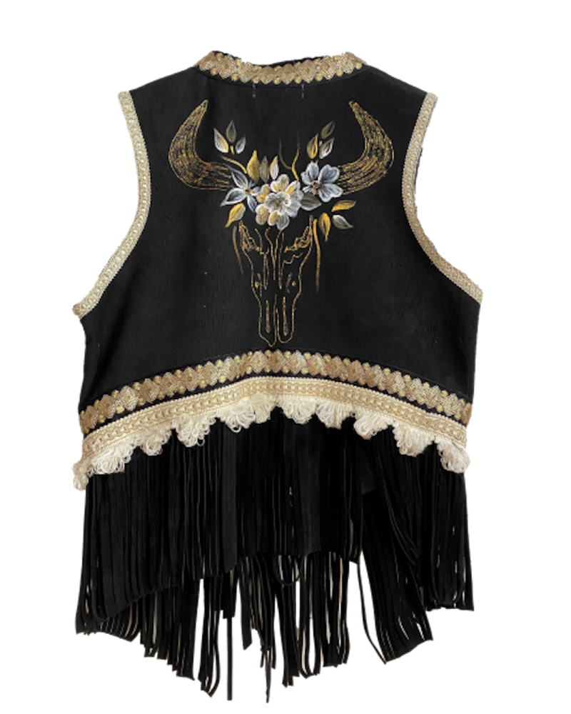 Leather Bufalo Vest