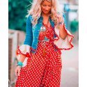 Cazadora Vaquera México Estilo Boho Chic