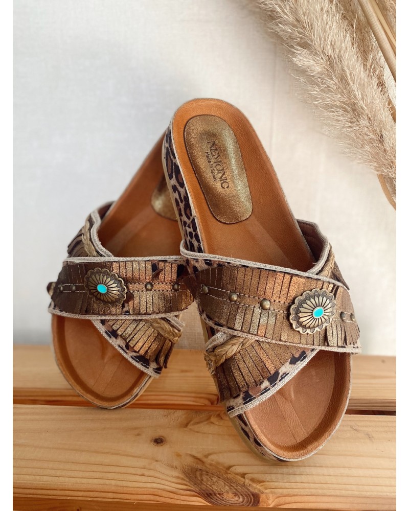 Massai Leopard Sandal 2