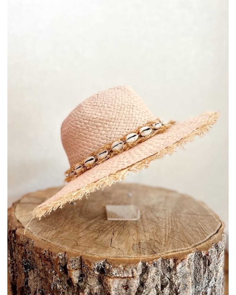 Chapeau Caracoles rose 2