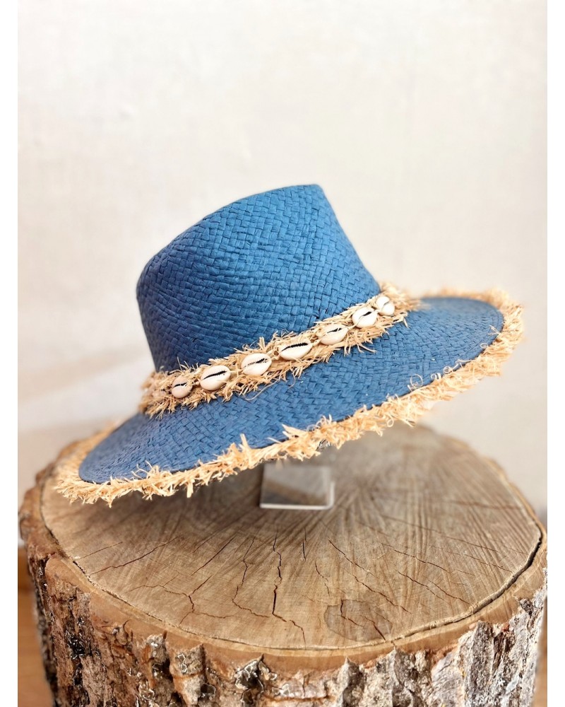 Chapeau Caracoles bleus 2