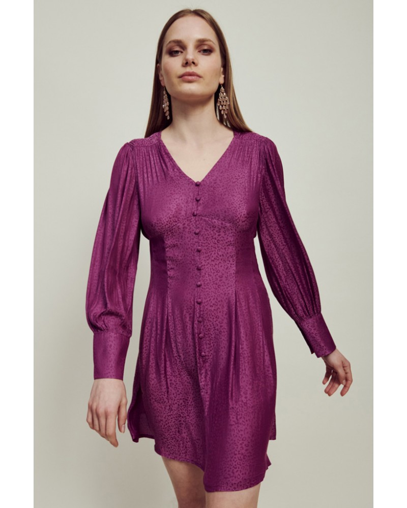 Mendella Purple dress 2