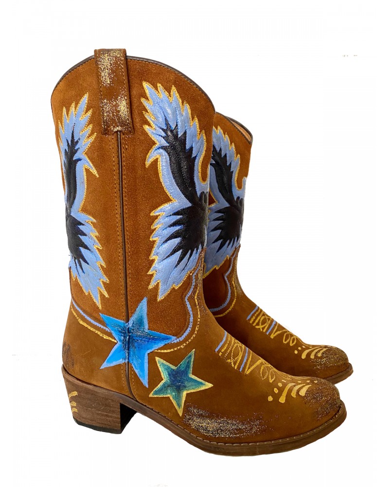 "Be a Star" Cowboy Boots