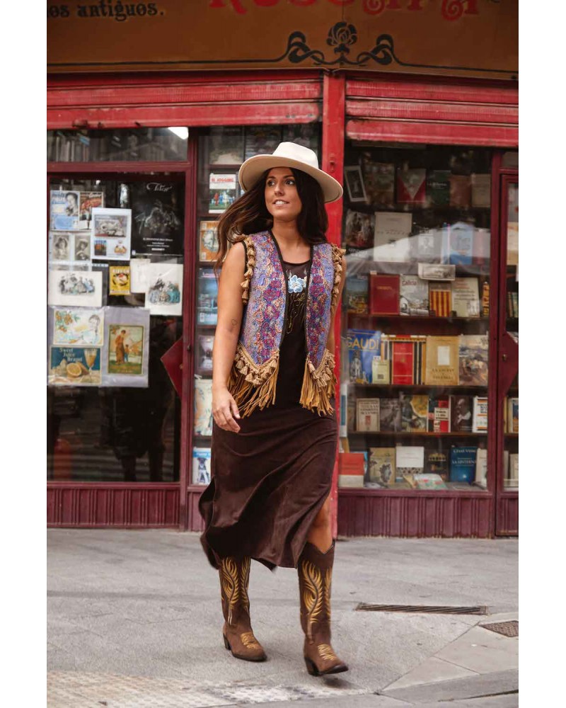 Gilet Court "Gypsy Soul"