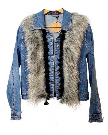 "Make Peace" Jean Jacket