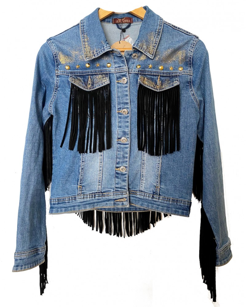 "Fly High" Jean Jacket
