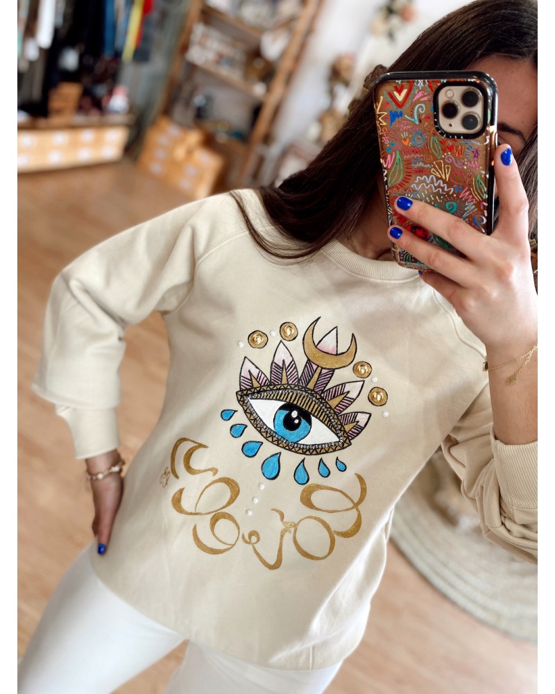 Sweater Lovely Cream 2