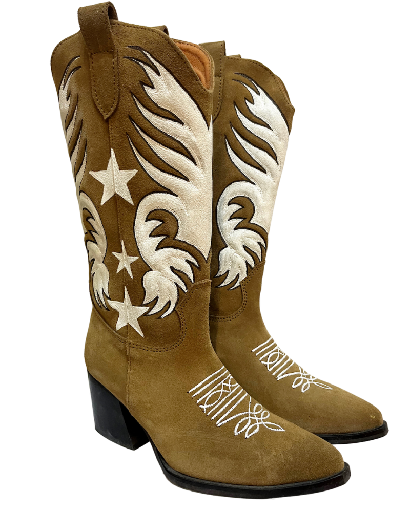 Moana Pointed Cowboy Boots 2