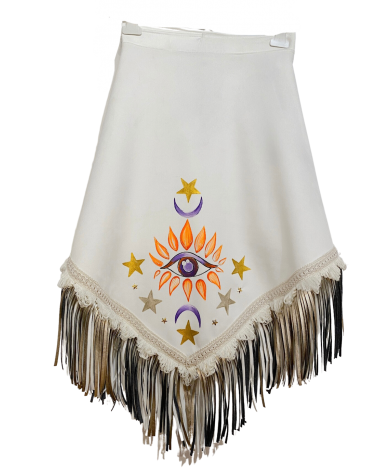 Falda Midi Antelina Samudra