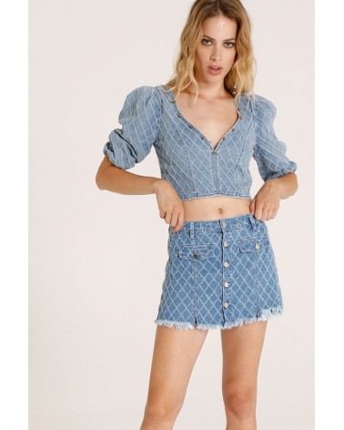 Falda Pantalón Vaquera