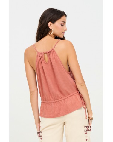 Top Halter Bordado
