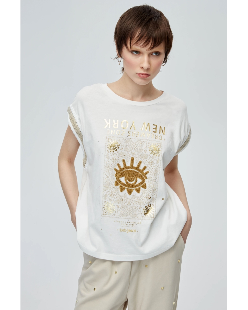 Nazar White T-Shirt 2