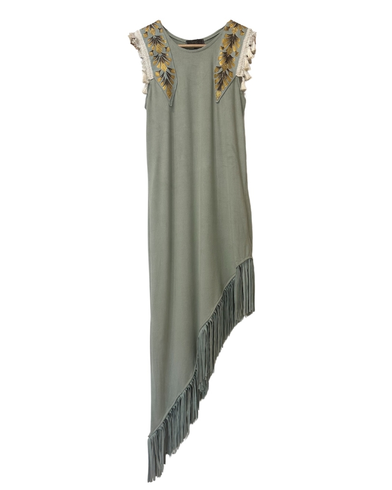 Ibiza asymmetric dress
