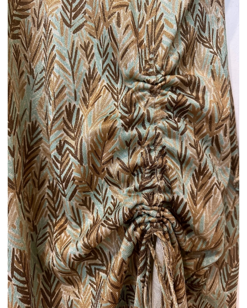 Midi dress draped Denia