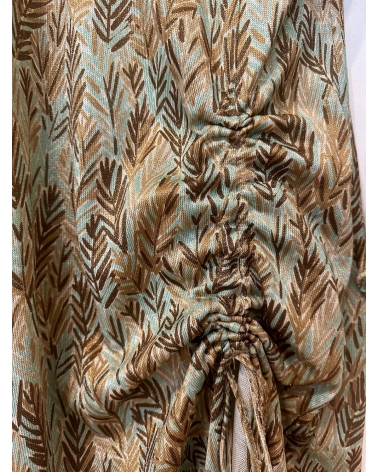 Midi dress draped Denia