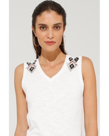 Top Tribba Blanco