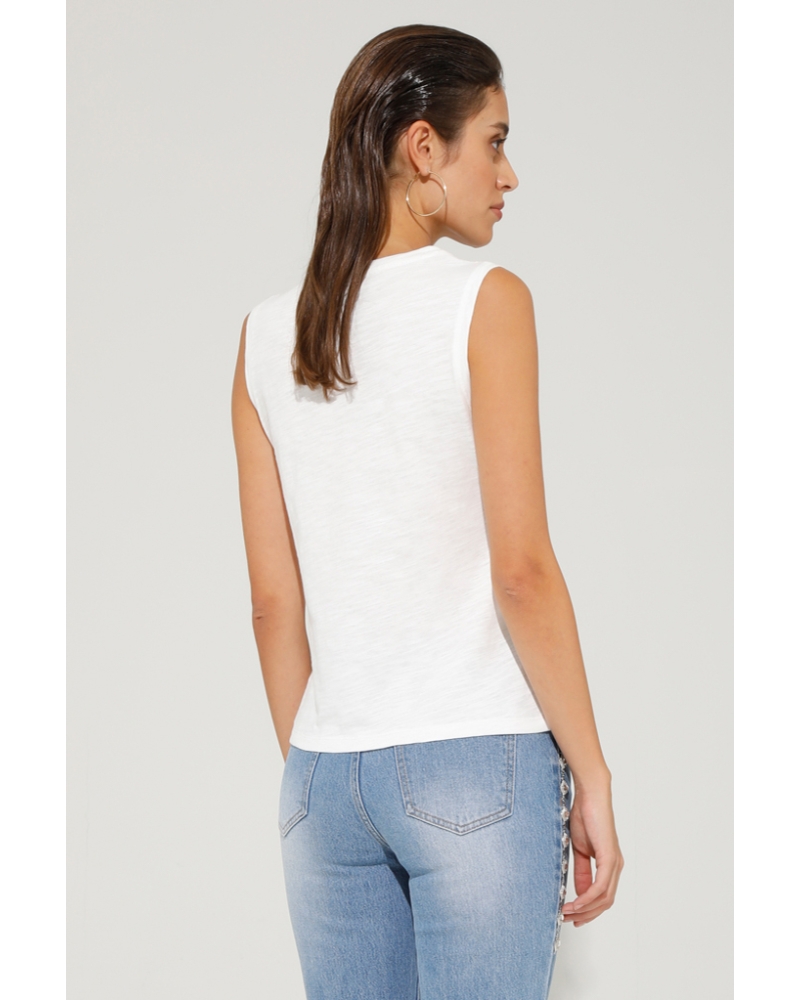 Top Tribba Blanco
