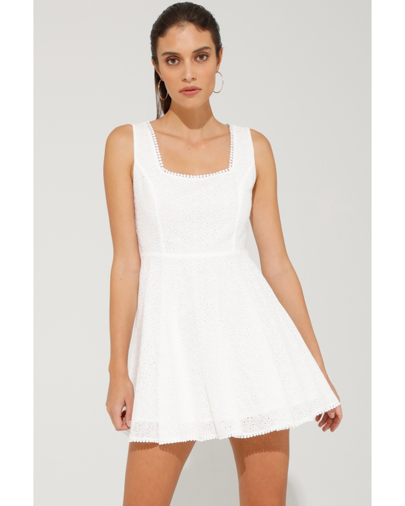 White embroidered dress 2