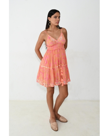Vestido Corto Mirrors