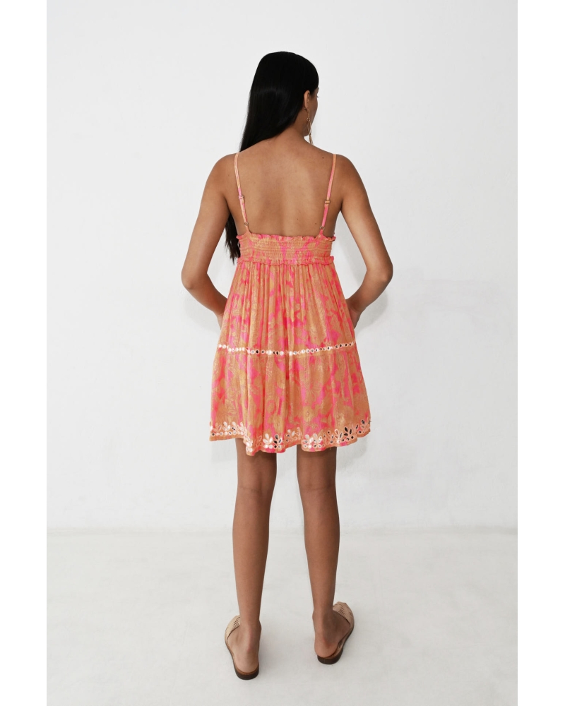 Vestido Corto Mirrors