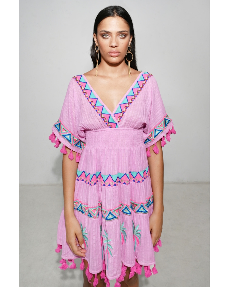 Robe rose Sasha