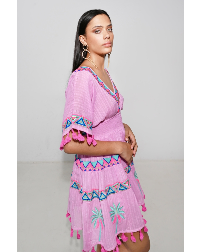 Robe rose Sasha