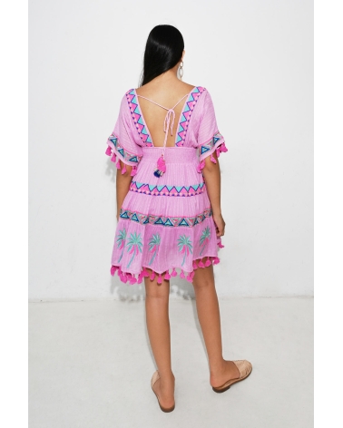 Robe rose Sasha