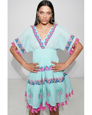 Vestido Sasha Aqua