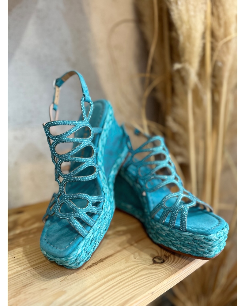 Tulum Turquoise Sandal