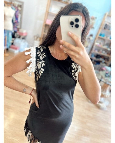 Vestido Asimétrico Ibiza Negro