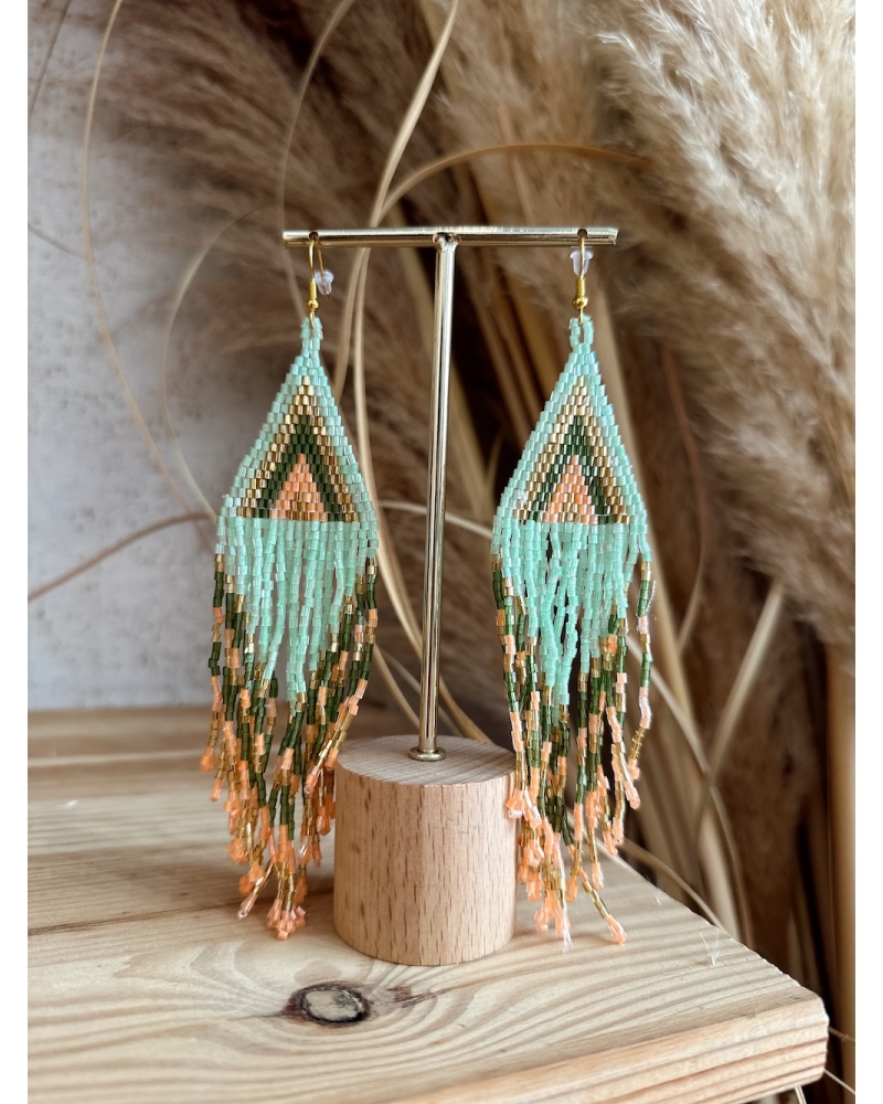 Boucles d'oreilles Mint Yucatan 2