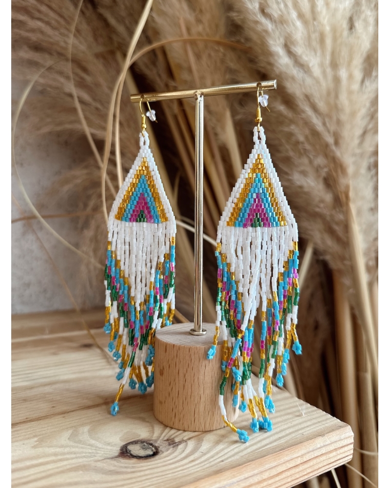 Yucatan Multicolor Boucles d'oreilles