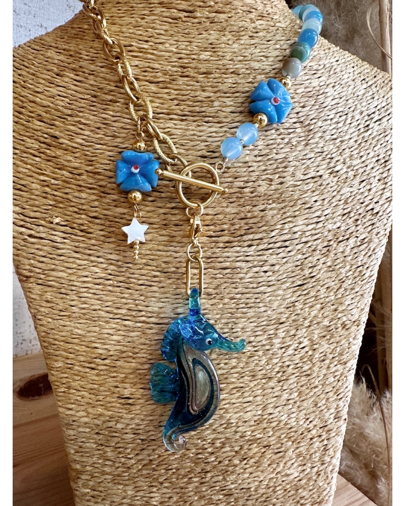 Collar Caballito Aqua 2