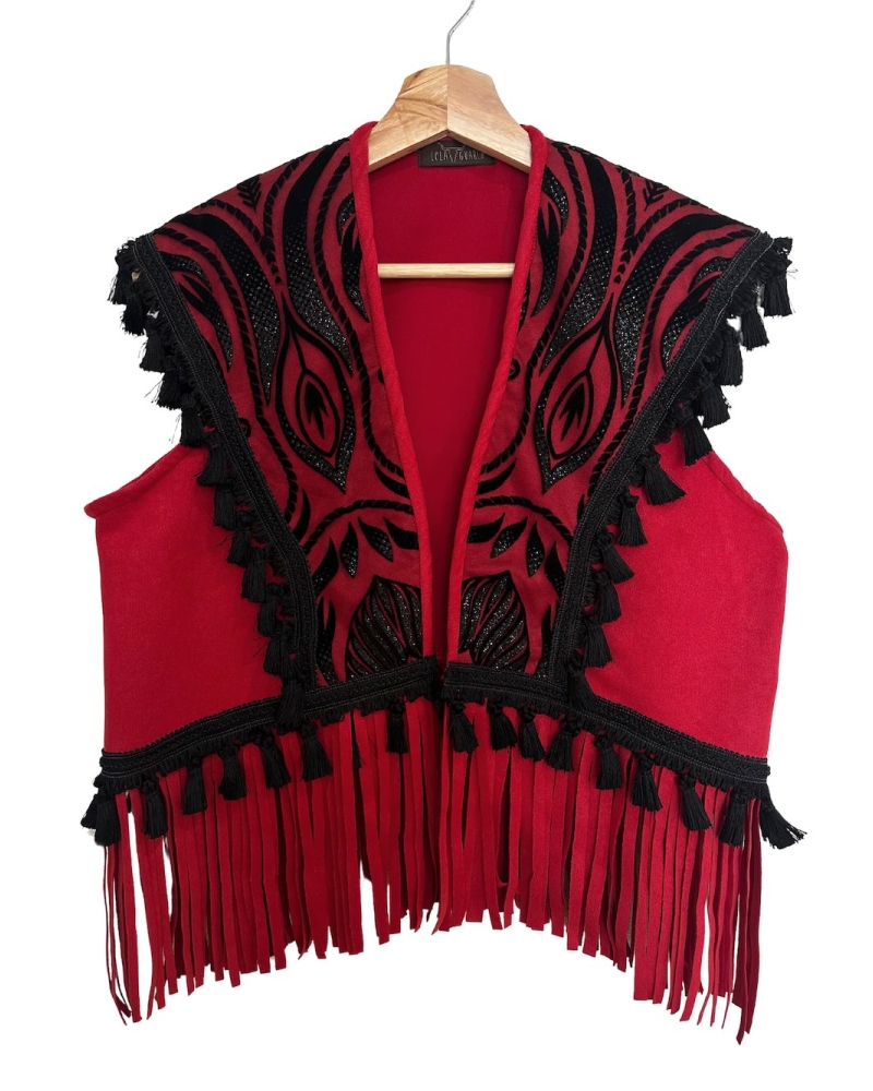 Short vest amaranta