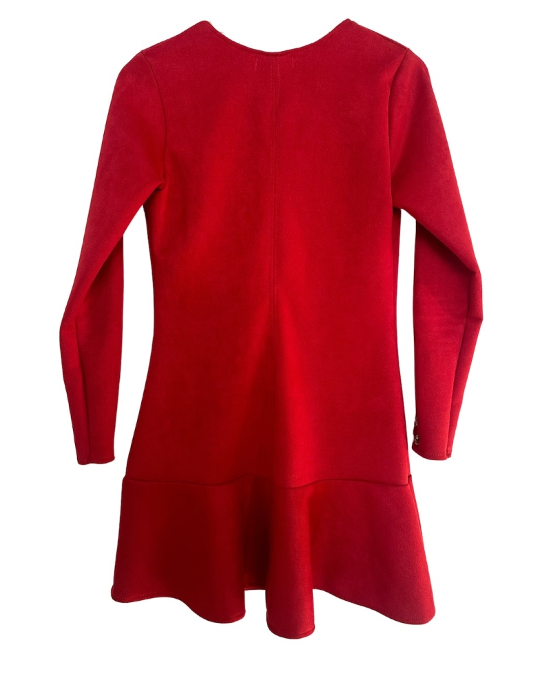 Robe de glaïeulus rouge