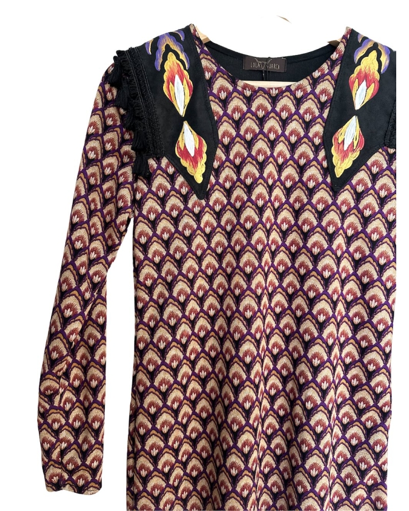 Vestido Asimétrico Malva 2